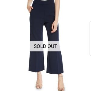 Bella Double Weave Cropped Flare Pants